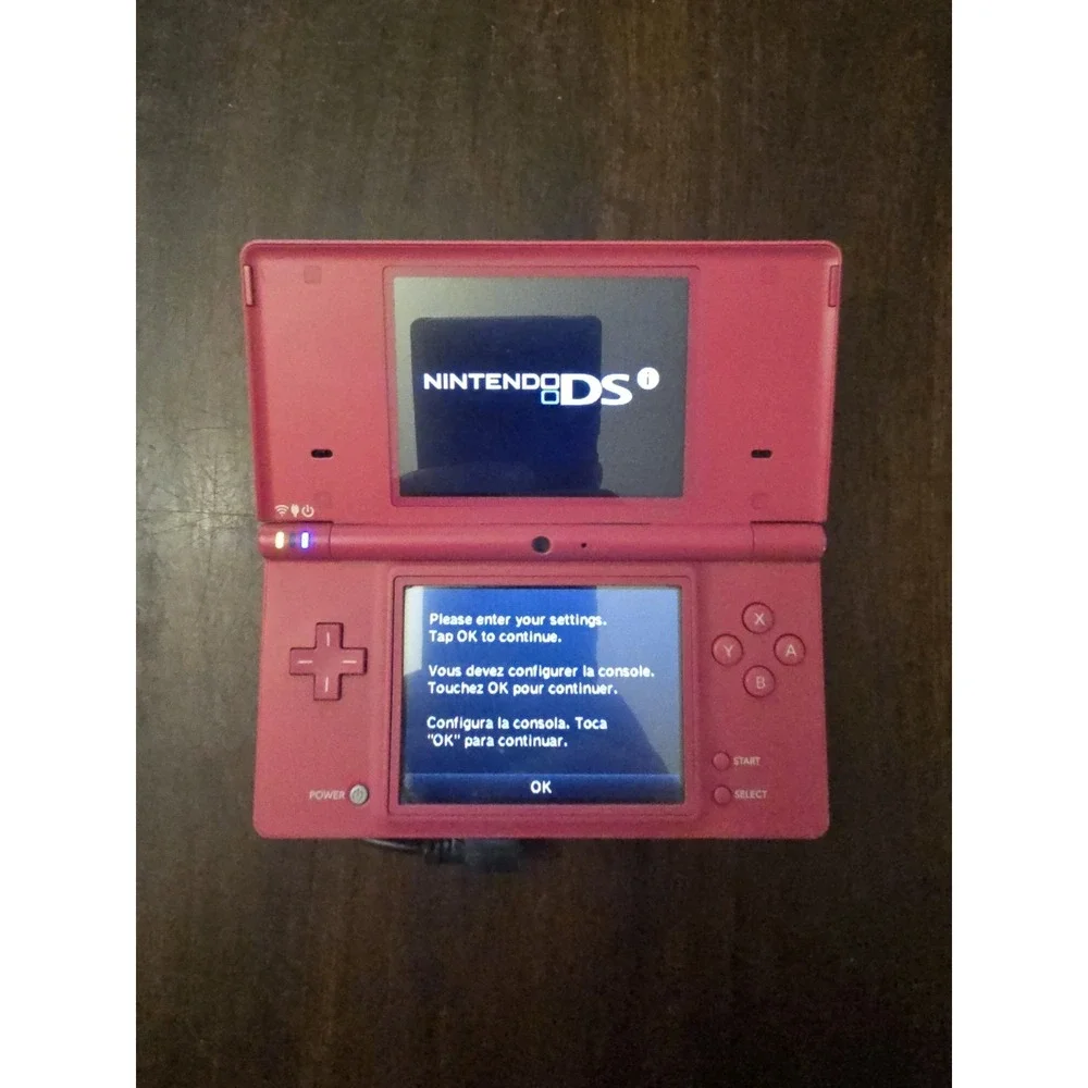 Nintendo DSi Handheld Console Bundle w/ USB Micro Charger, Case & 2 Games